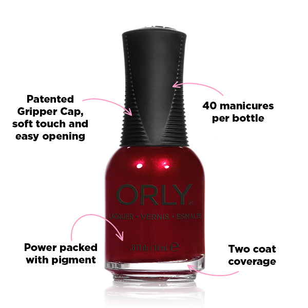 ORLY Crawford's Wine Nail Polish 18ml